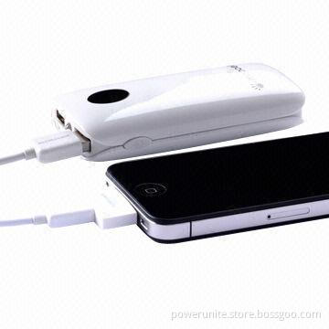 Lithium Polymer Battery Pack with 5,200mAh Capacity, 4-piece LED Power Indicators